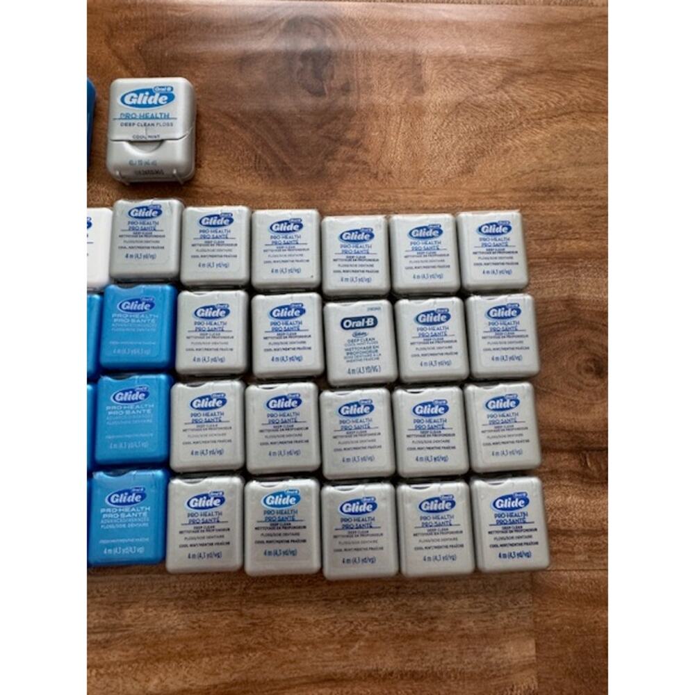 Oral-B Glide Original Formula Pro Health Floss DISCONTINUED RARE Lot of 44 - Picture 4 of 8